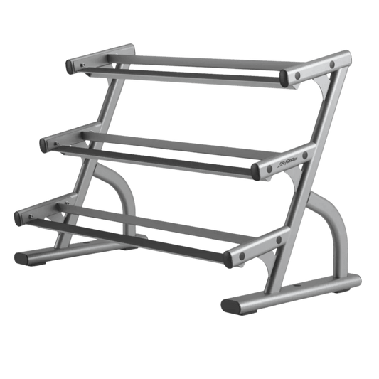 Life Fitness Optima Series 3-Tier Dumbbell Rack (Remanufactured) Image