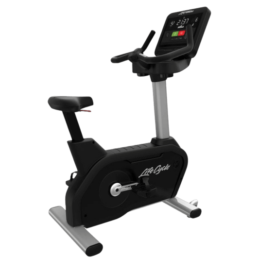 Life Fitness Integrity Series Upright Bike w/ C Console (Remanufactured) Image