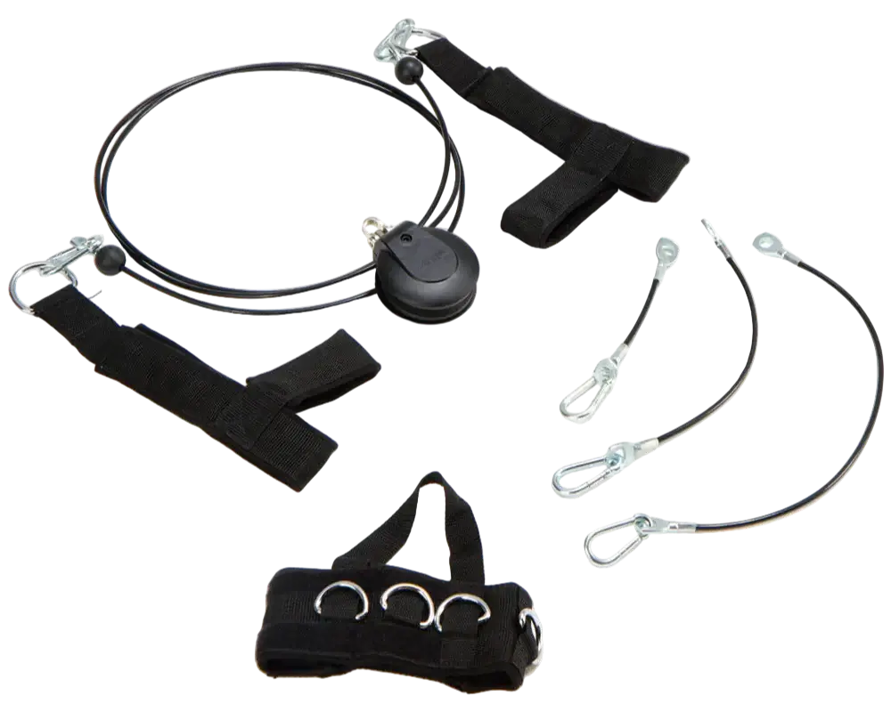 Total Gym Leg Pulley System (New) - Front view