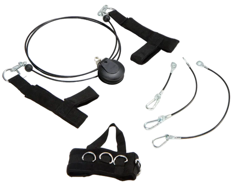 Total Gym Leg Pulley System (New) - Front view