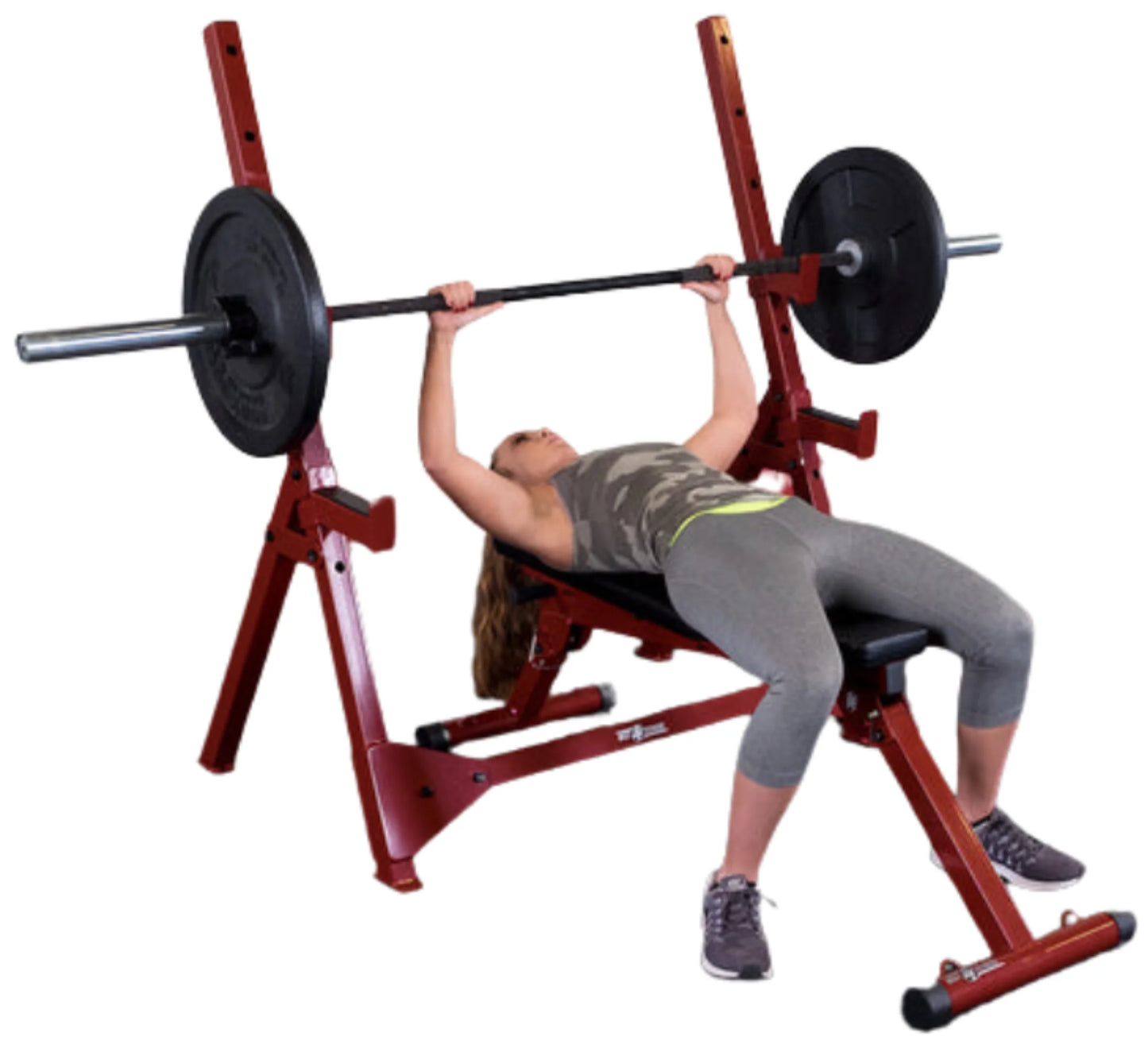 Body-Solid Best Fitness BFPR10 Olympic Press Stand (New)