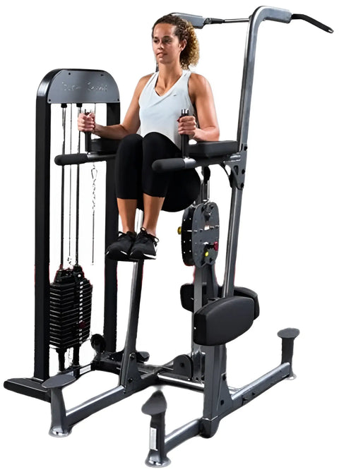 Body-Solid FCD-STK Pro-Select Weight Assisted Chin-Dip Machine (New)