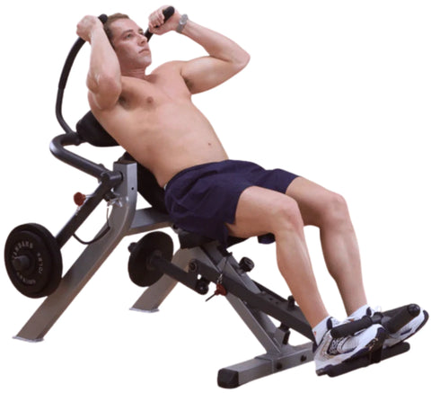 Body-Solid GAB300 Semi-Recumbent Ab Bench (New)