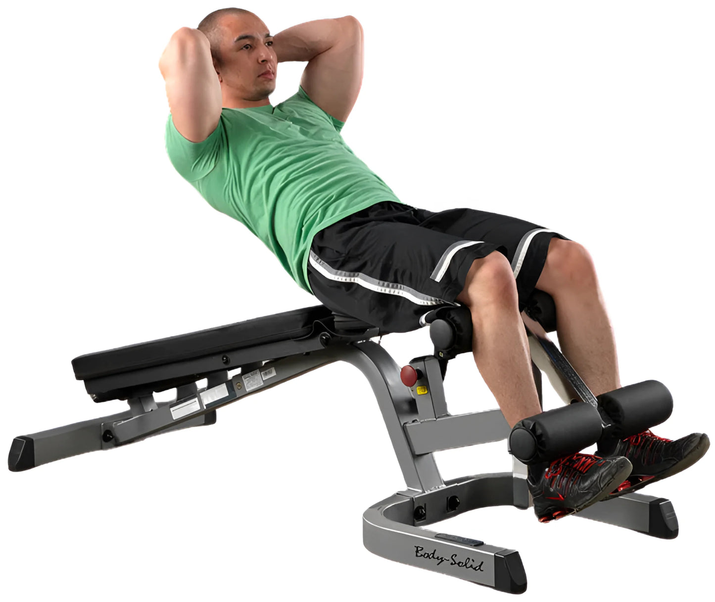 Body-Solid GFID71 Heavy Duty Flat Incline Decline Bench (New)