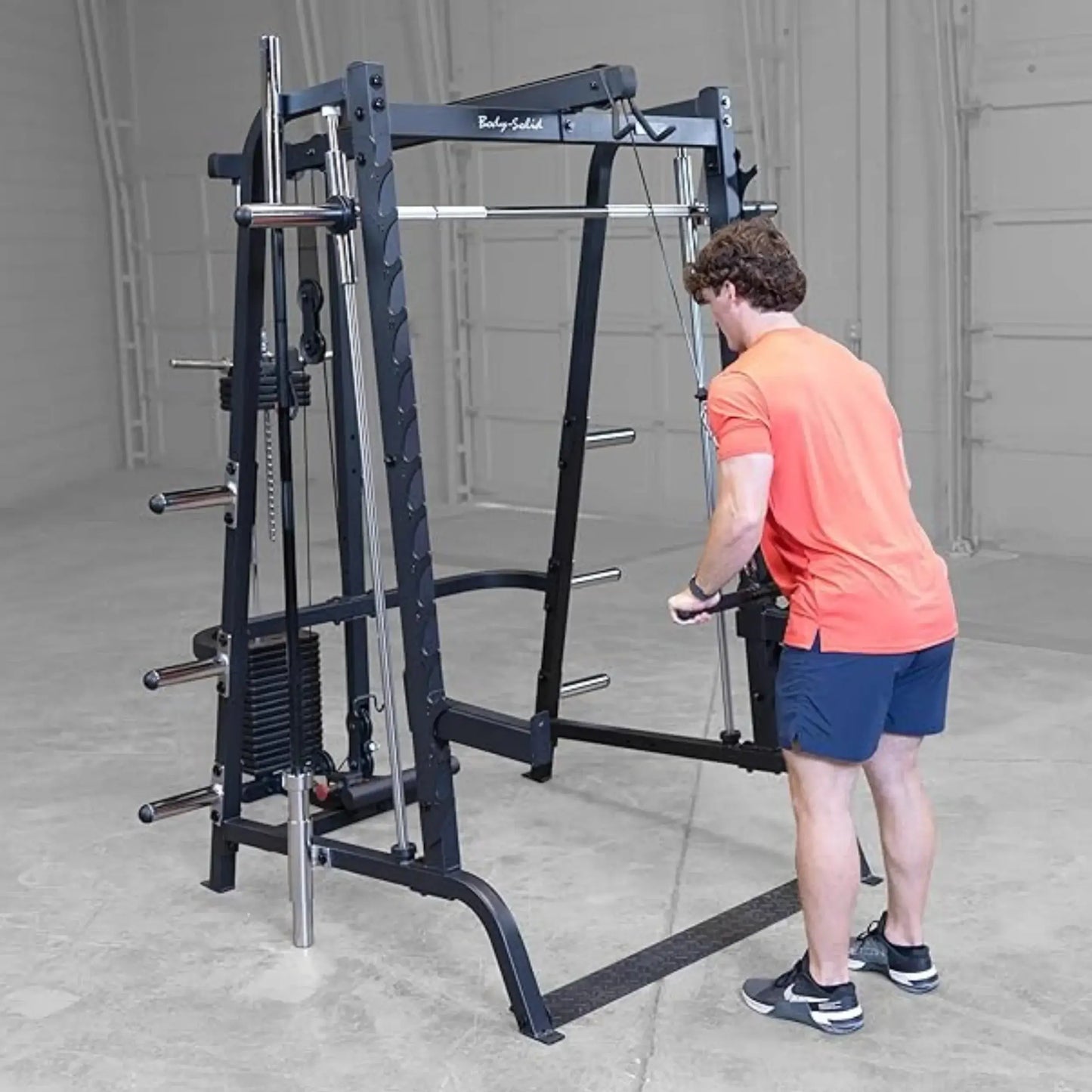 Body-Solid GLA348QS Lat Attachment for Series 7 Smith Machine (New)