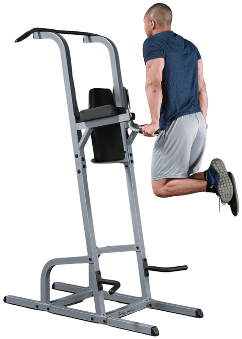 Body-Solid GVKR82B Deluxe VKR Vertical Knee Raise, Dip, Pull Up (New)