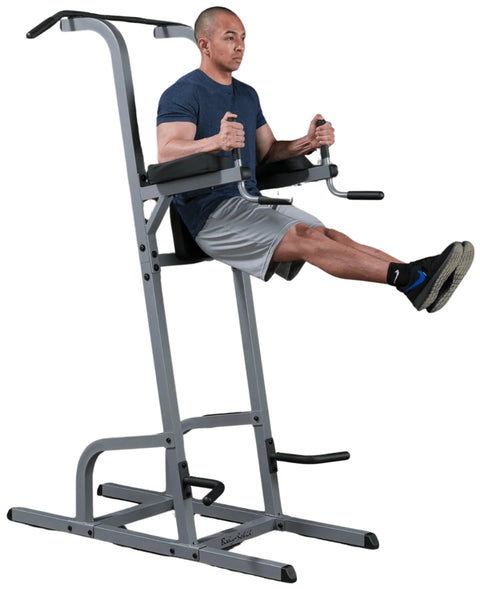 Body-Solid GVKR82B Deluxe VKR Vertical Knee Raise, Dip, Pull Up (New)