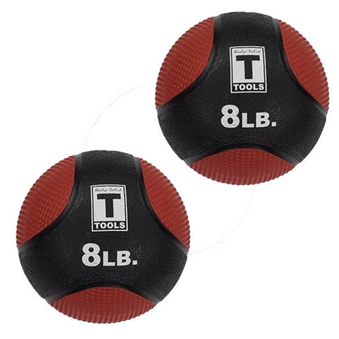 Body-Solid Tools BSTMB Medicine Ball Set (4-20) w/Rack (New)