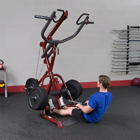 Body-Solid GLGS100P4 Corner Leverage Gym Package (New)