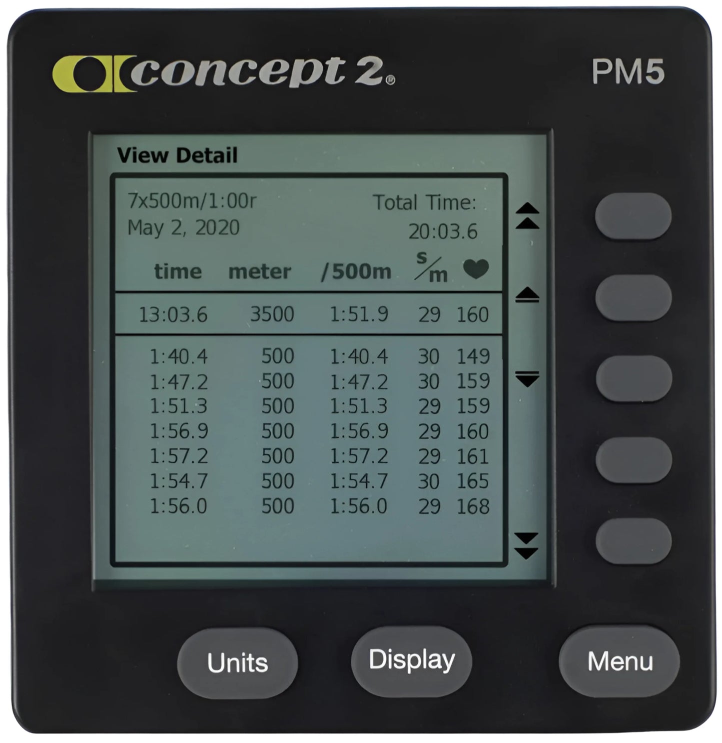 Concept2 RowErg Indoor Rower w/PM5 Console (New)