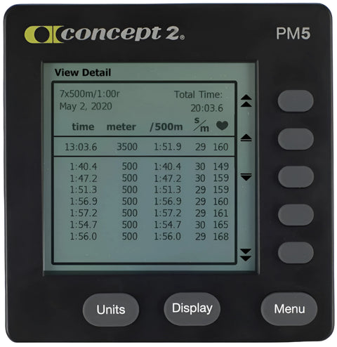 Concept2 RowErg Indoor Rower w/PM5 Console (New)
