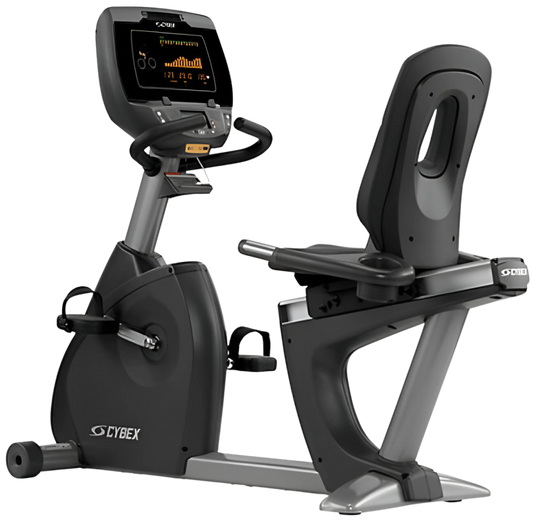 Cybex - 625R Recumbent Bike w/E3 Console (Remanufactured) - Side View