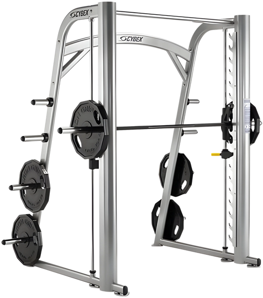 Cybex Plate Loaded Smith Press (Remanufactured) - Angled View