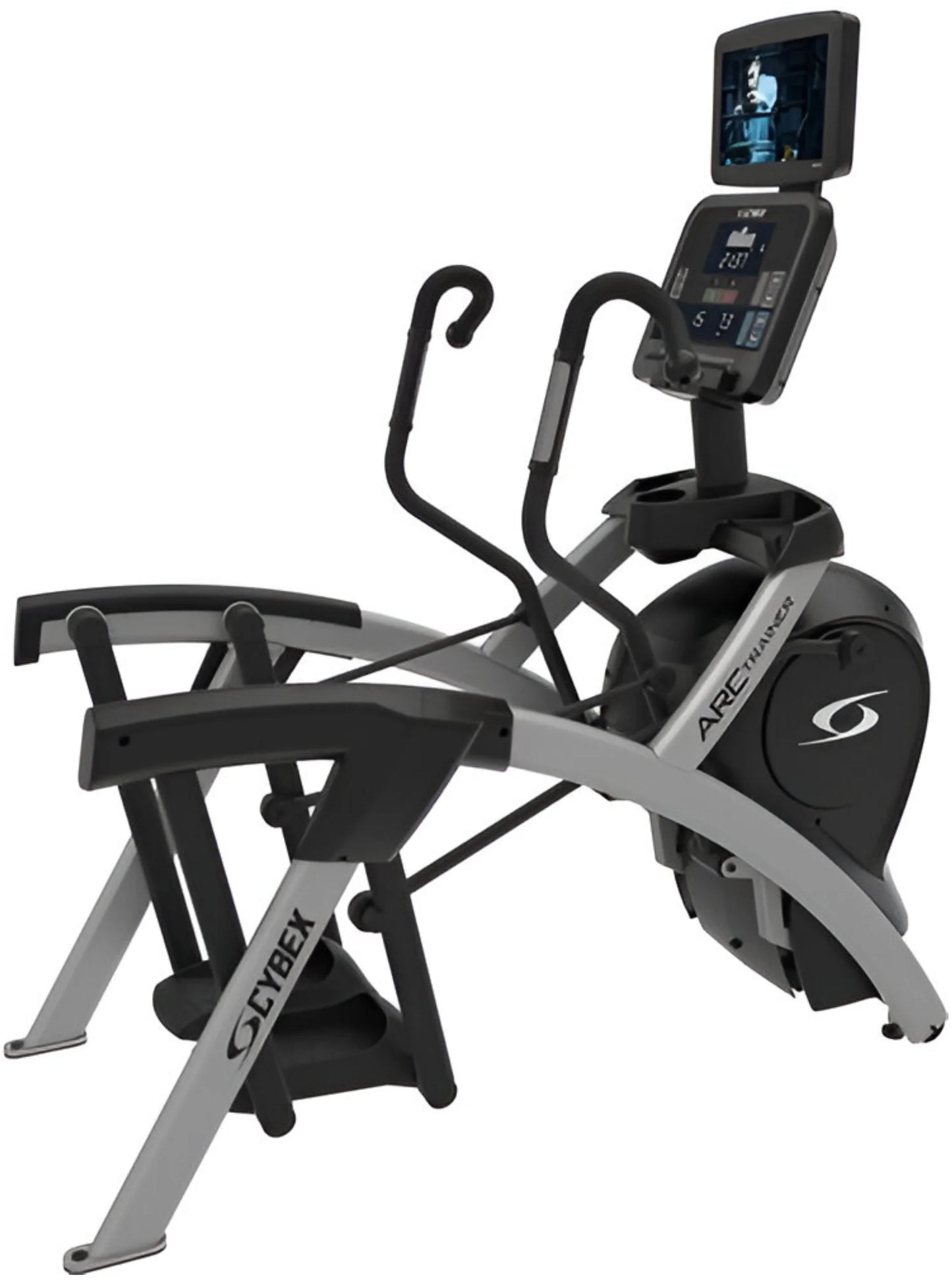 Cybex R Series Total Body Arc Trainer w/50L LED Console (Remanufactured) - Angled View
