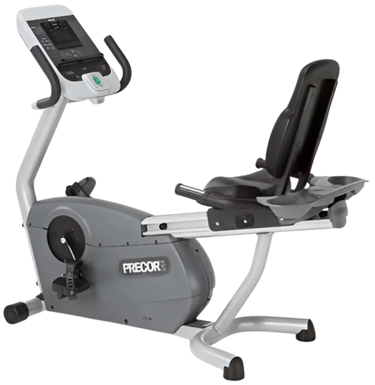 Precor 846i-R Experience Recumbent Exercise Bike (Remanufactured) Image