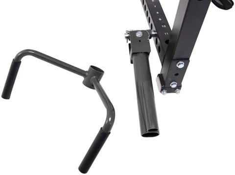 French Fitness Folding Cable Power Rack / Cage - Black (New)