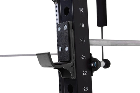 French Fitness Folding Cable Power Rack / Cage - Black (New)