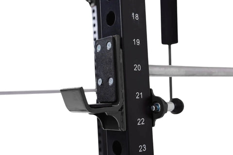 French Fitness Folding Cable Power Rack / Cage - Black (New) Image 20