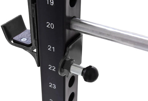 French Fitness Folding Cable Power Rack / Cage - Black (New)