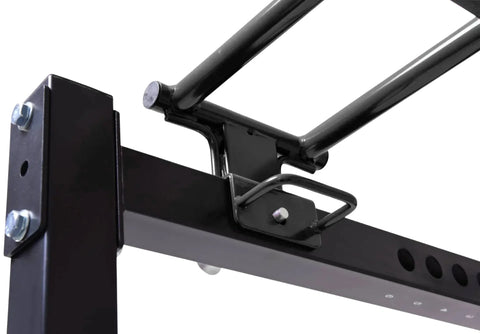 French Fitness Folding Cable Power Rack / Cage - Black (New)