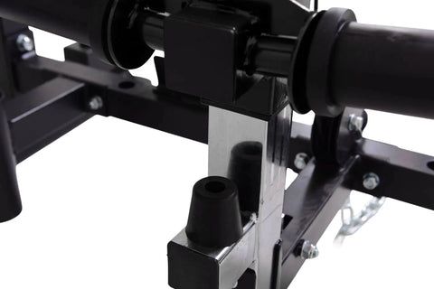 French Fitness Folding Cable Power Rack / Cage - Black (New)
