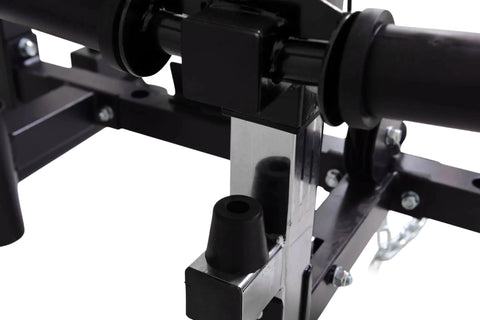 French Fitness Folding Cable Power Rack / Cage - Black (New) Image 10