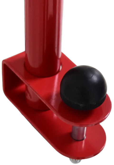 French Fitness Folding Cable Power Rack / Cage, Red/Black (New)