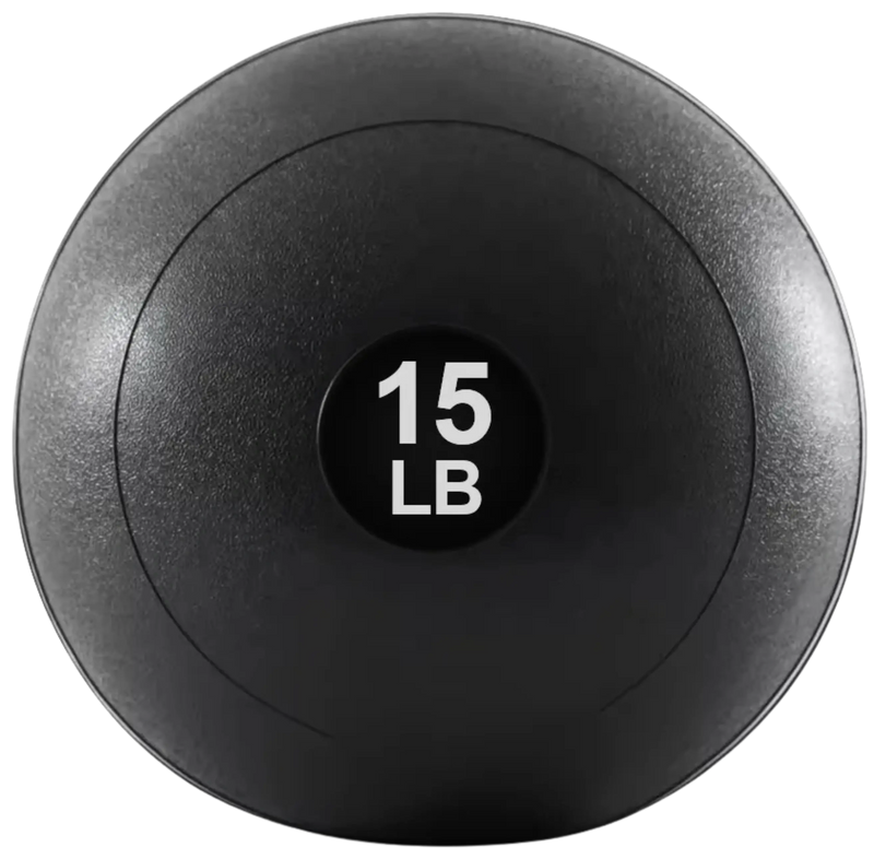 French Fitness 14" Slam Ball 15 lb Non-Bounce Medicine Ball (New)