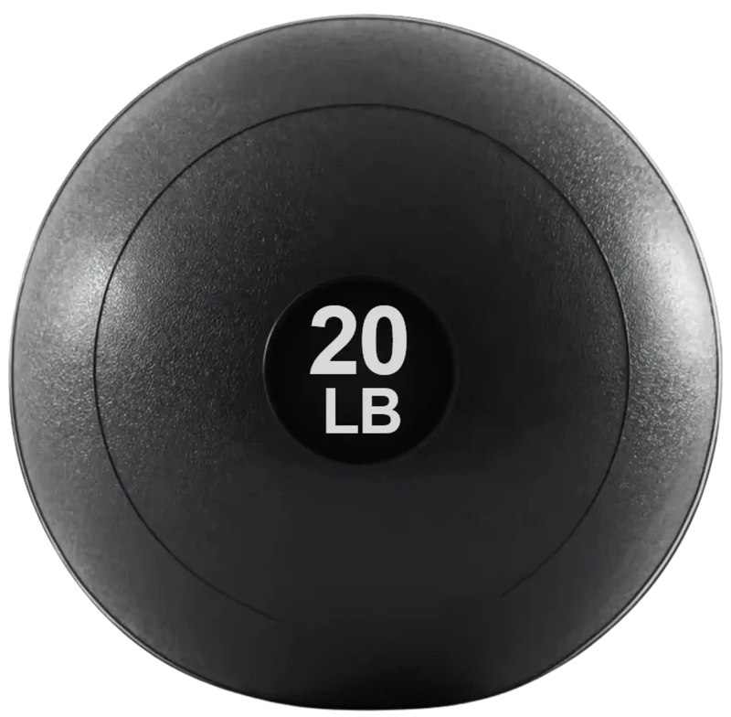 French Fitness - 14" Slam Ball 20 lb Non-Bounce Medicine Ball (New) - Front View