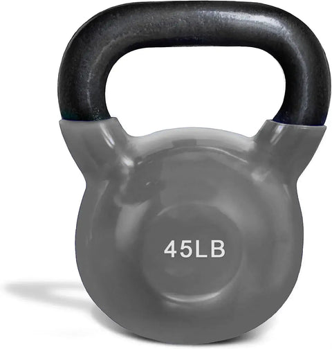 French Fitness Vinyl Kettlebell Set 5-70 lbs (New) Image 10