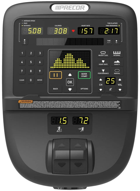 Precor AMT 835 with Open Stride w/P31 Console (Remanufactured)