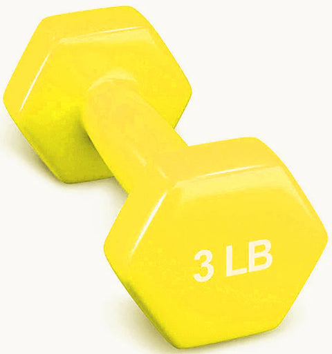 French Fitness Colorful Hex Vinyl 48 Pair Dumbbell Set w/ Body-Solid GDR500 Rack (New)