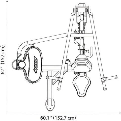 Hoist HD-3300 Chest / Shoulder Press (Remanufactured)