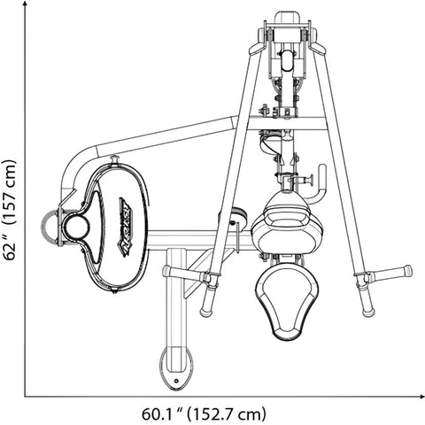 Hoist HD-3300 Chest / Shoulder Press (Remanufactured) Image 7