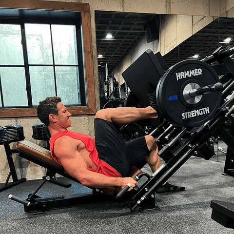 Hammer Strength Linear 45 Degree Leg Press Plate Loaded (Newer Style) (Remanufactured) Image 2