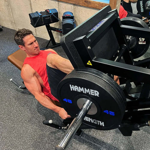 Hammer Strength Linear 45 Degree Leg Press Plate Loaded (Newer Style) (Remanufactured) Image 3