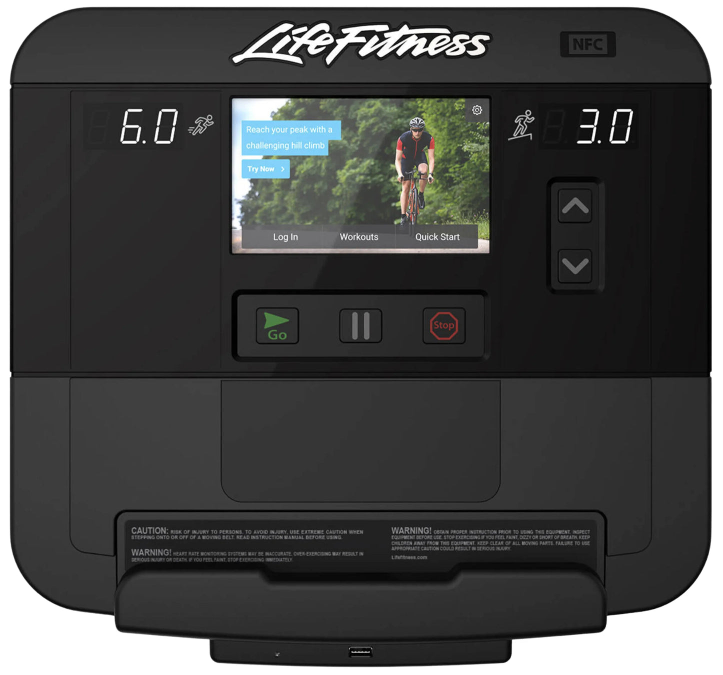 Life Fitness Integrity Series Recumbent Bike w/ X Console (Remanufactured)