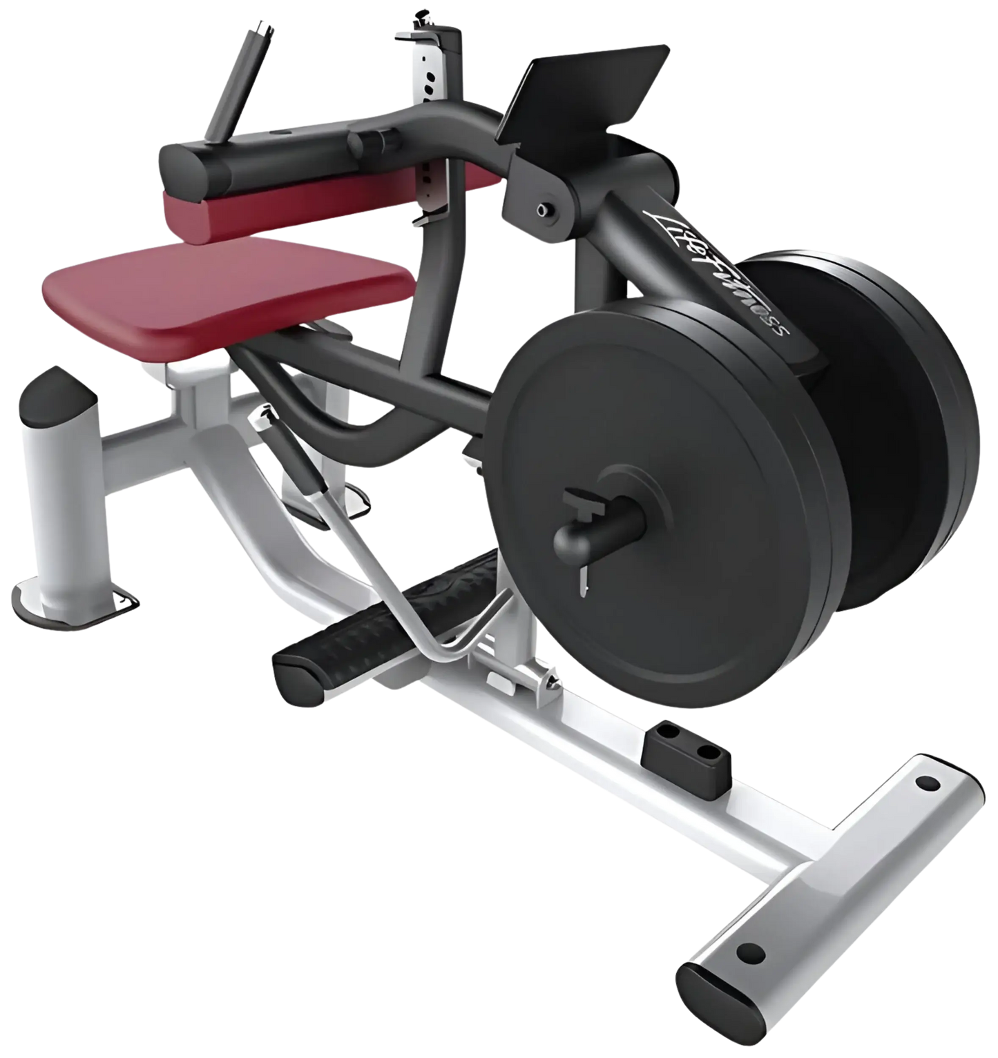 Life Fitness Signature Seated Calf Raise Plate Loaded (Remanufactured) Image