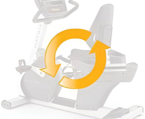 Matrix R5x Recumbent Bike Cycle (Newer Style) (Remanufactured) Image 7