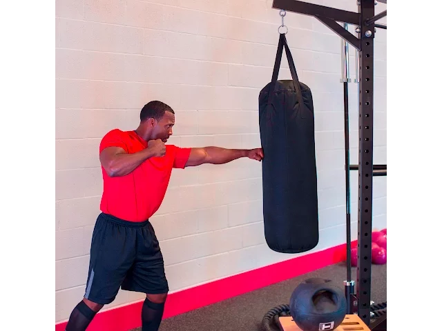 Body-Solid SPRHBH Power Rack Heavy Bag Hanger (New) video preview 1