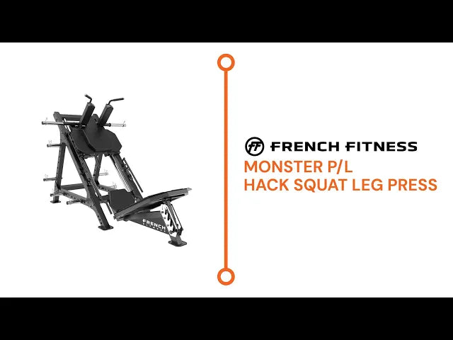French Fitness Monster P/L Hack Squat Leg Press (New) video preview 1