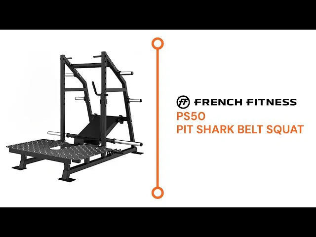 French Fitness PS50 Pit Shark Belt Squat Machine (New) video preview 1