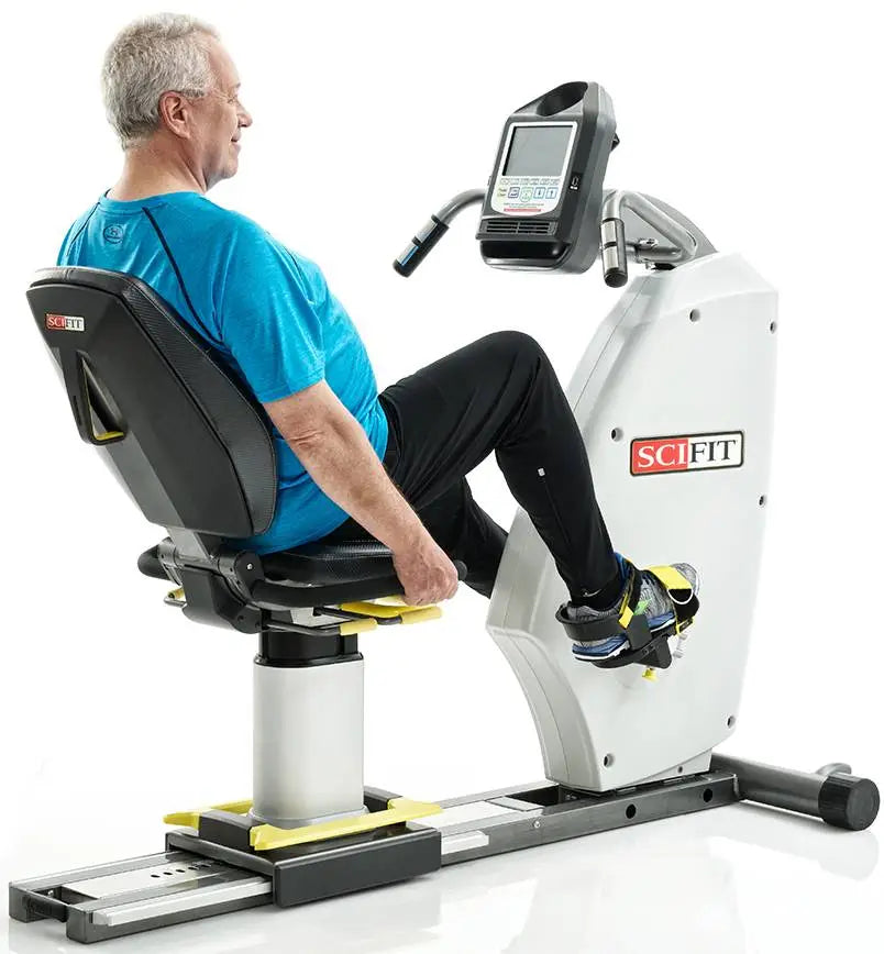 SciFit ISO7000R Bi-Directional Recumbent Bike w/Premium Seat (Remanufactured) Image 4