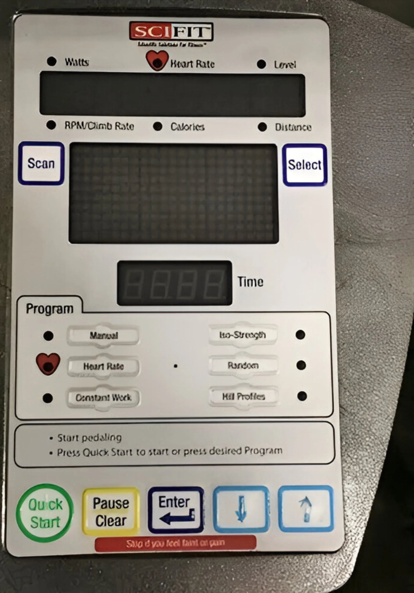 SciFit ISO7000 Bi-Directional Upright Bike (Remanufactured) Image 2