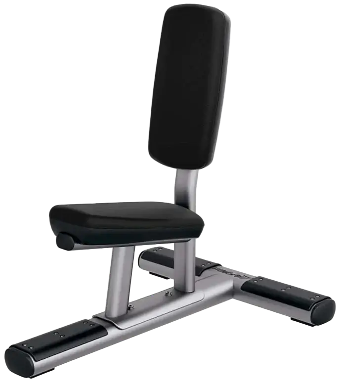 Life Fitness Signature Series Utility Bench SUB – Remanufactured – Angled View