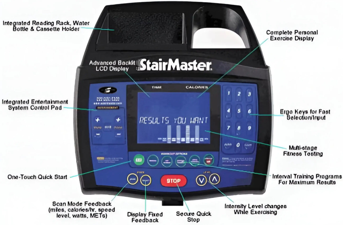 StairMaster 3400CE Momentum Upright Bike (Remanufactured) Image 2