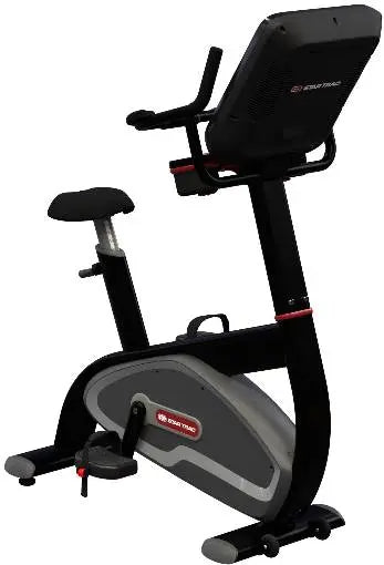 Star Trac 8 Series Upright Bike w/16" Embedded Display - Black (New)