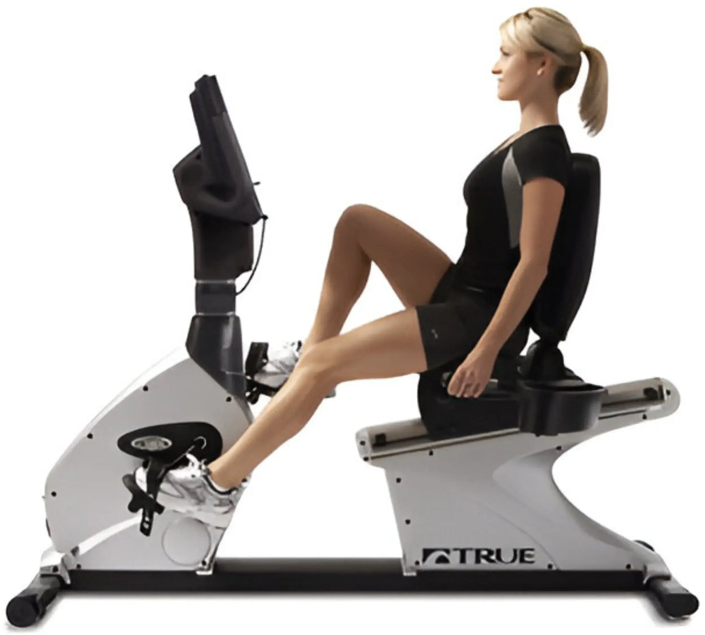 True Fitness CS800 Recumbent Bike w/ 2-Window LCD (Remanufactured) Image 3