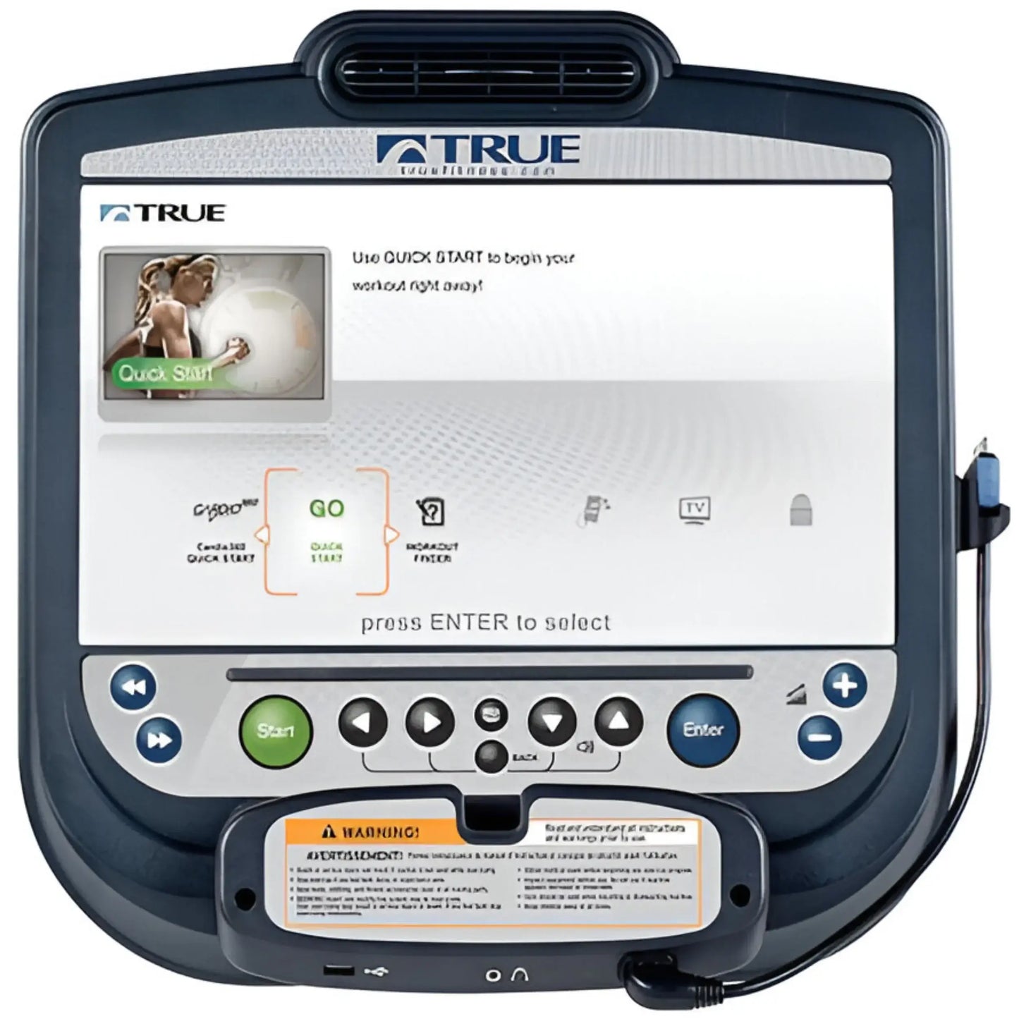 True Fitness CS900 Elliptical w/LCD Escalate15 Console (Remanufactured) Image 3