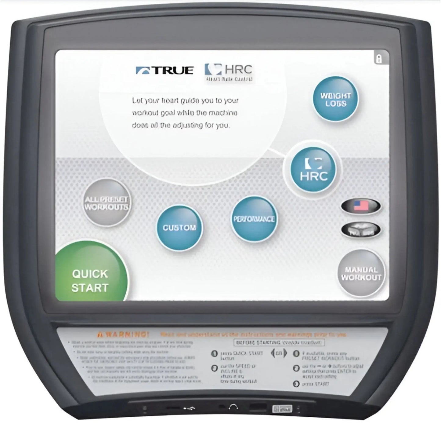 True Fitness LC900 Elliptical w/15" LCD with Touchscreen (Remanufactured) Image 2